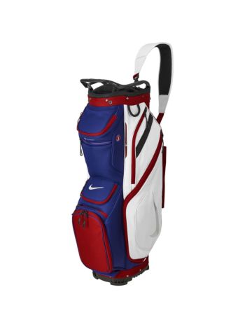 Nike Performance Golf Cart Bag - Red/Blue/White
