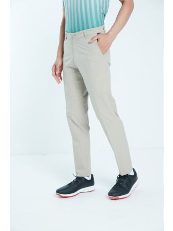 Athletic Drive Mens Golf Trousers - Beige