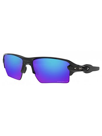 Oakley Flak 2.0 XL Sunglasses Polished Black Prizm Sapphr OO9188