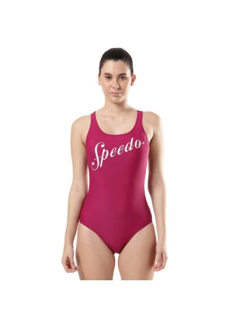 Speedo Female Heritage Logo RacerBack Swimwear-34