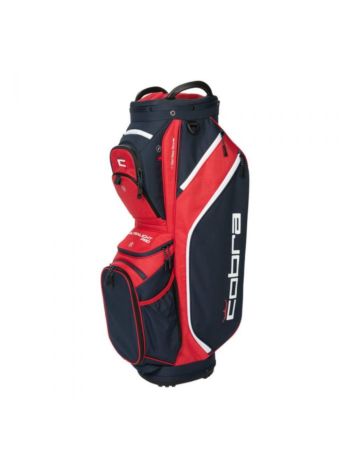 Cobra Ultralight Pro Golf Cart Bag-Navy/Red