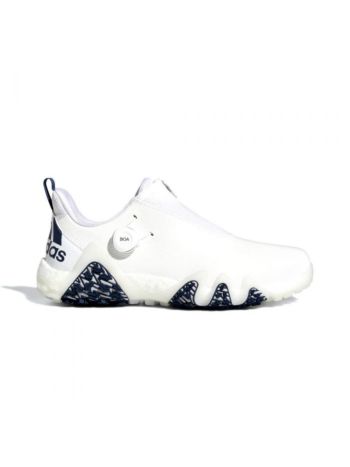 Adidas Codechaos 22 Boa Spikeless Golf Shoes - White/Navy