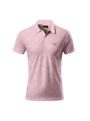 Jack Nicklaus Golf Polo - Speckles Pink Print