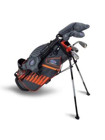 US Kids Golf Ultralight Complete Set 5 Clubs &amp; Bag - 48-63inch-UL51 (51-54 inch)-Orange
