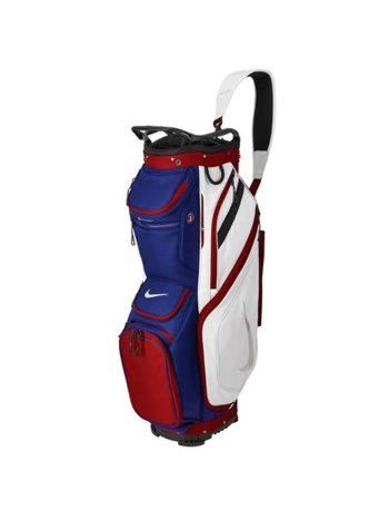 Nike Performance Golf Cart Bag - Red/Blue/White