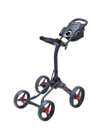 BagBoy Quad XL Push Cart (Matte Red Black)