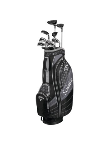 Callaway Solaire Graphite Ladies Golf Set 10 Club &amp; Bag-Right-Ladies-Graphite-Black