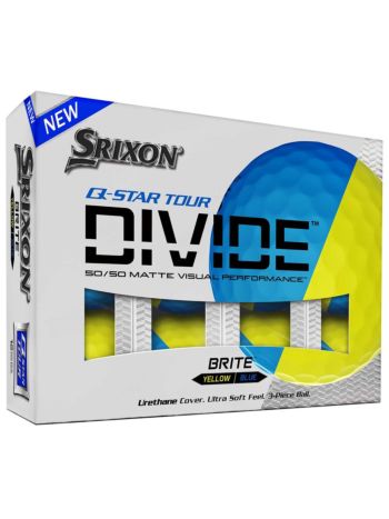 Srixon Q-Star Tour Divide Golf Balls-Blue