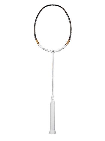 LI-Ning Tectonic 7 Badminton Racket 32Lbs white gold