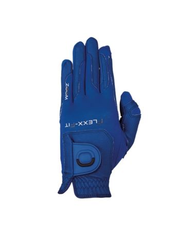 Zoom Men's Weather Style Golf Glove-Blue-Left-One Size Fits All