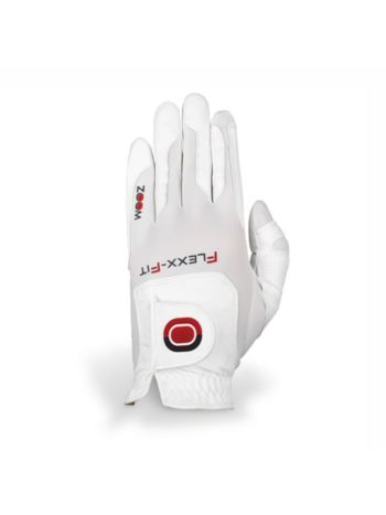 Zoom Men's Weather Style Golf Glove-White-Left-One Size Fits All